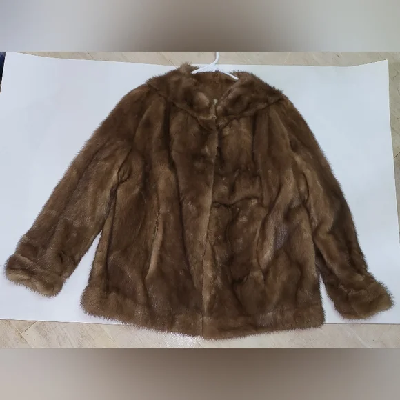 Vintage Custom Mink Jacket - Picture 1 of 11